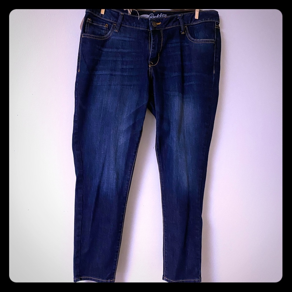 Old Navy Rockstar ankle jeans